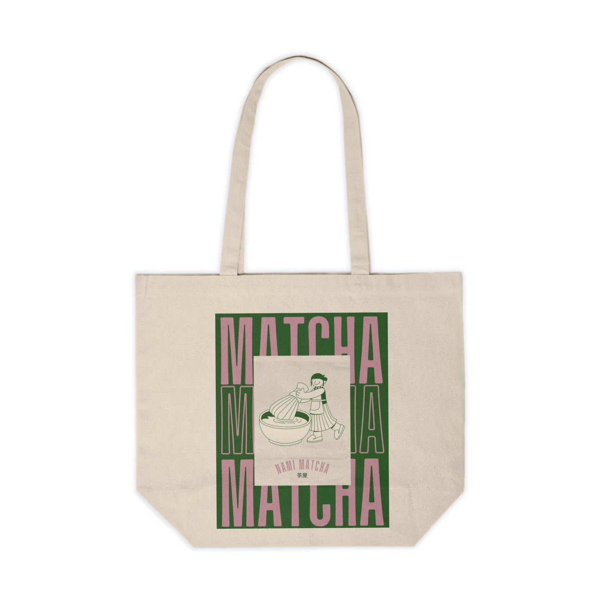 Tote Bag "NAMI MATCHA"