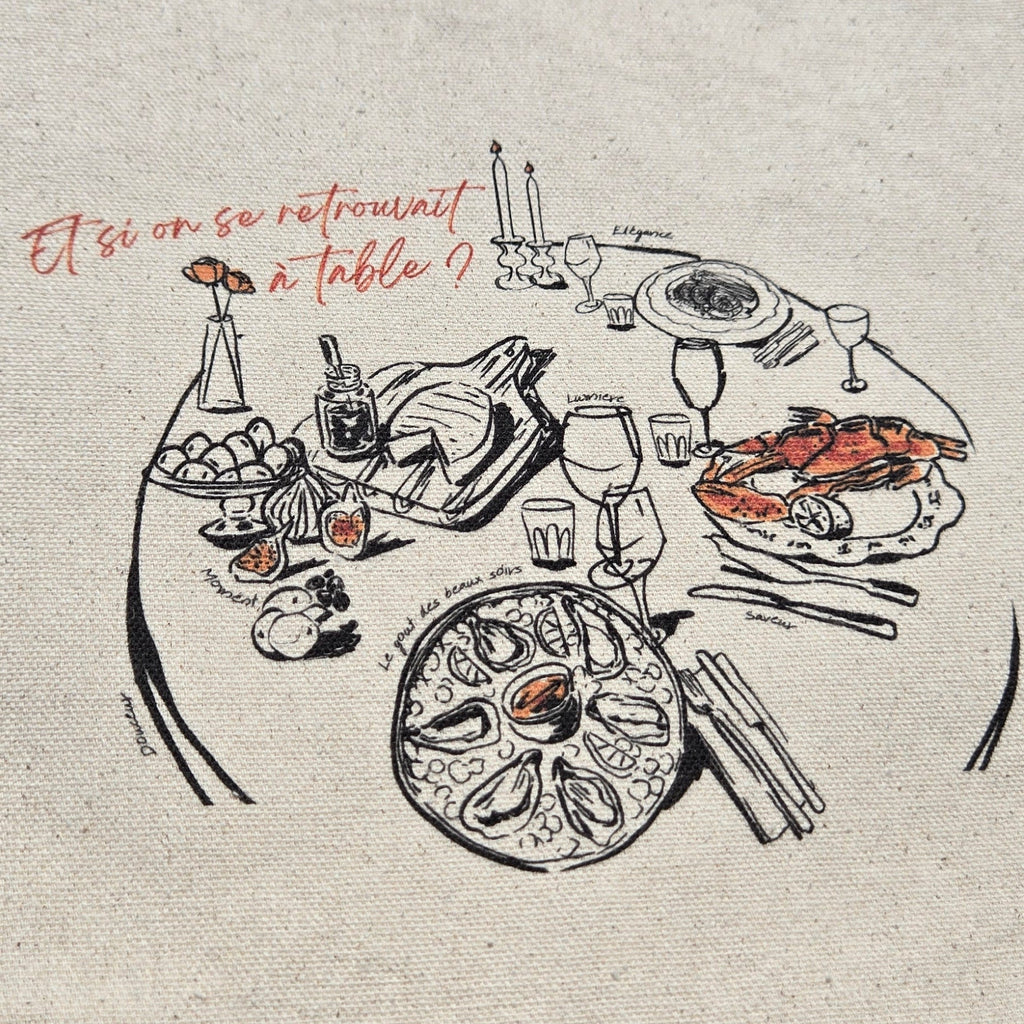 Tote Bag "À TABLE"