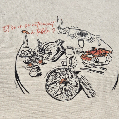 Tote Bag "À TABLE"