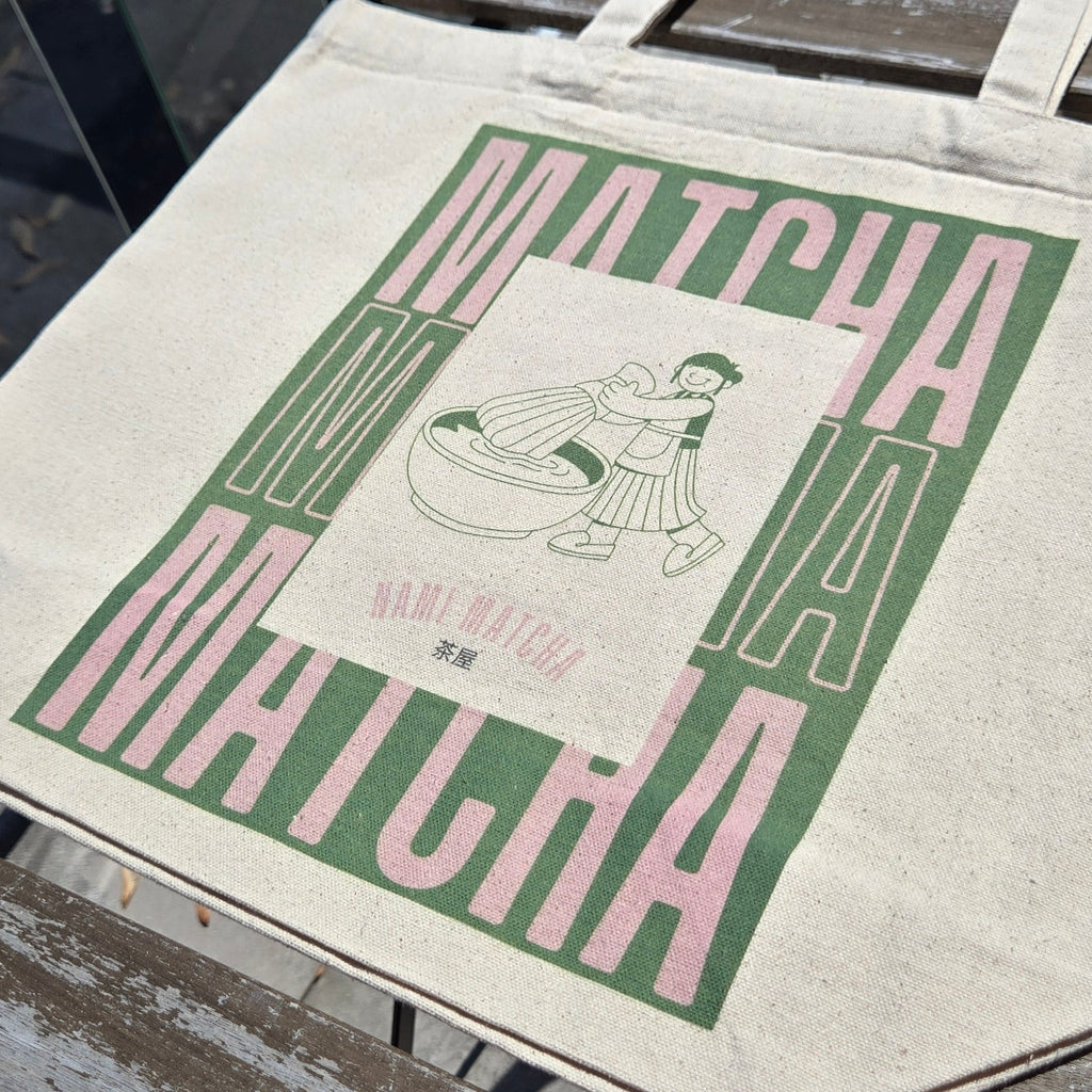 Tote Bag "NAMI MATCHA"