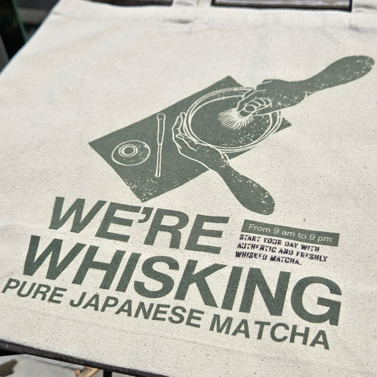 Tote Bag "WE’RE WHISKING"