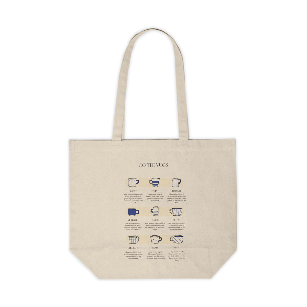 Tote Bag "COFFEE MUGS"