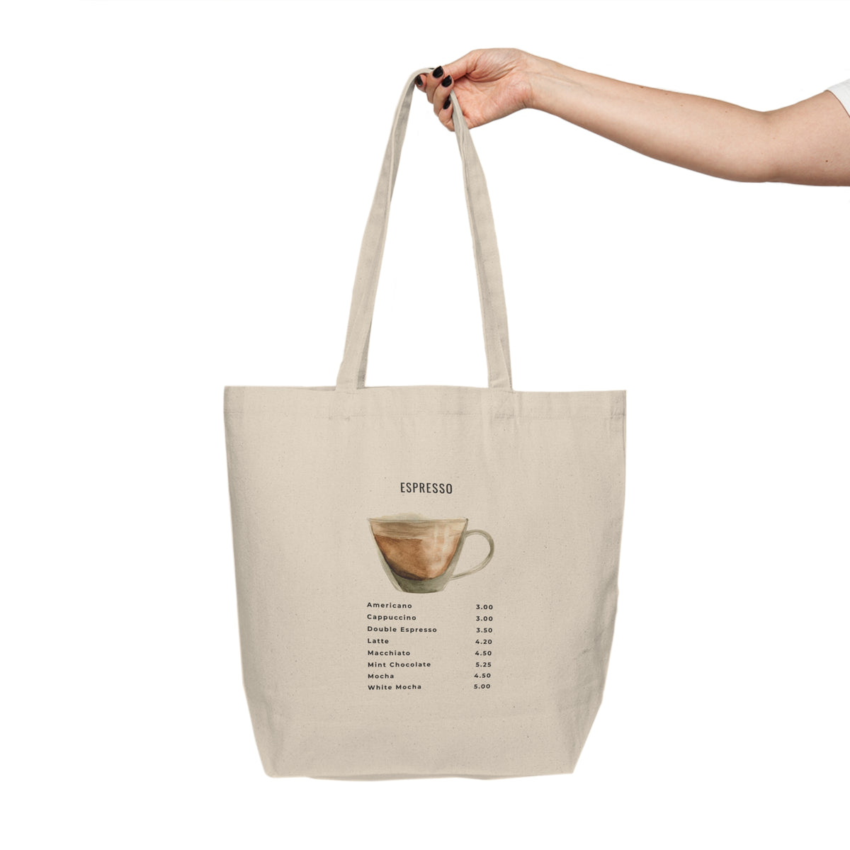Tote Bag "ESPRESSO MENU"